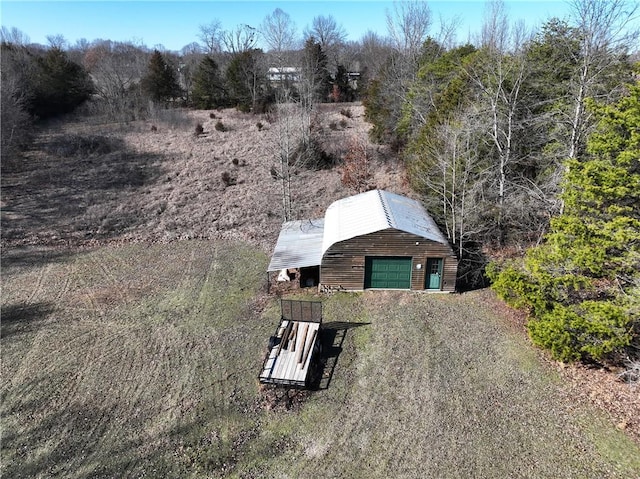 725 County Road 455, Berryville, AR 72616 - aerial view of property and surrounding area