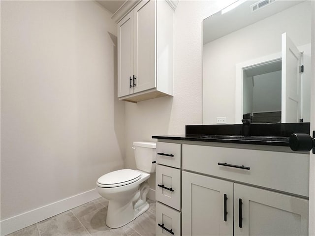4412 W Bronco Dr, Fayetteville, AR 72704 - half bathroom with toilet and vanity