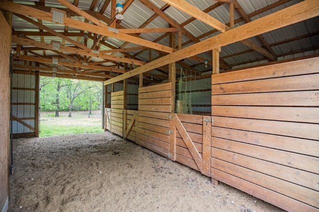 view of stable