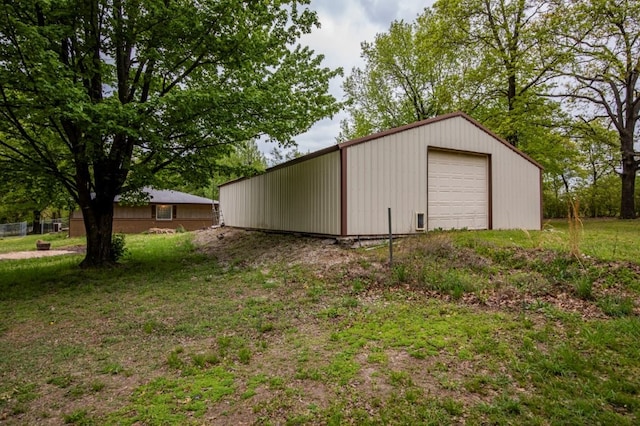 view of outbuilding featuring an outdoor structure