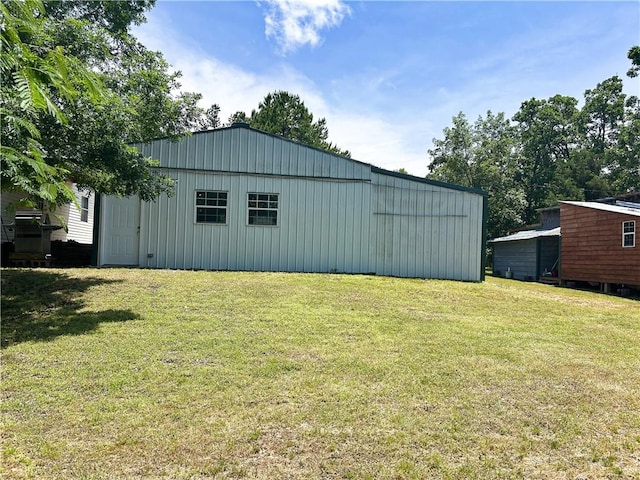 476359 791st Rd, Stilwell, OK 74960 - view of pole building featuring a yard