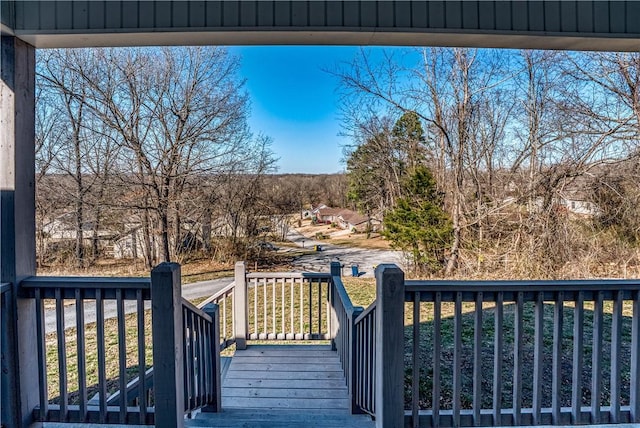 view of deck