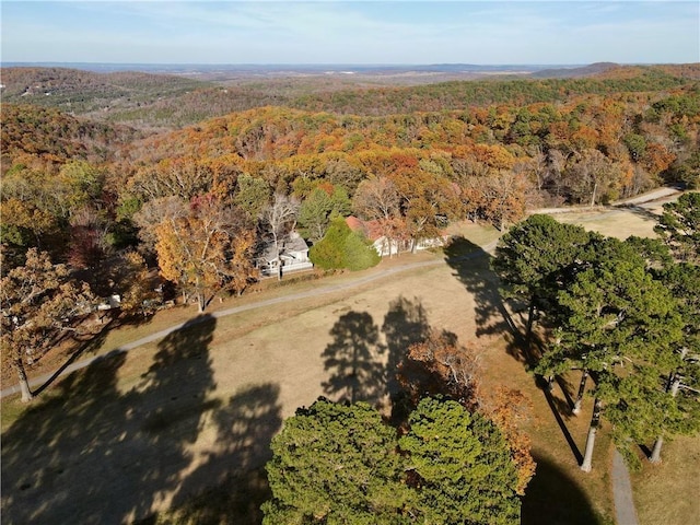 11 Saint Andrews Lane Holiday Island Unit 9, Holiday Island, AR 72631 - view of property location with a heavily wooded area