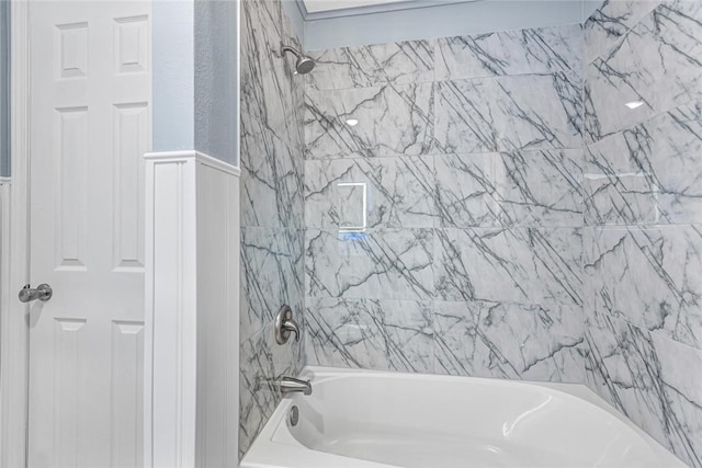 full bathroom featuring shower / bathing tub combination