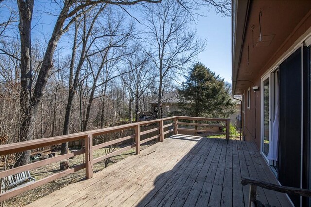 9 Cromer Dr, Bella Vista, AR 72715 - view of deck
