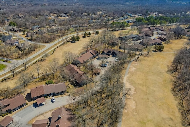 birds eye view of property featuring a residential view