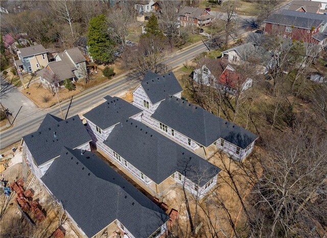 364 S College Ave, Fayetteville, AR 72701 - aerial overview of property's location with nearby suburban area