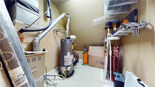 utilities with water heater