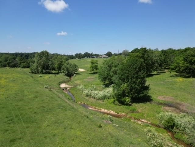 view of landscape featuring a rural view