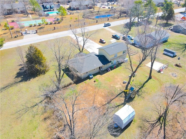 drone / aerial view
