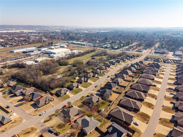 birds eye view of property featuring a residential view