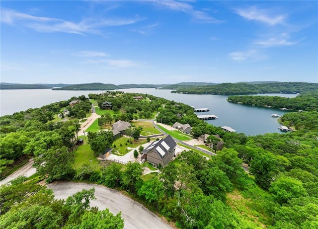 14137 Ozark Dr, Garfield, AR 72732 - drone / aerial view of a nearby body of water