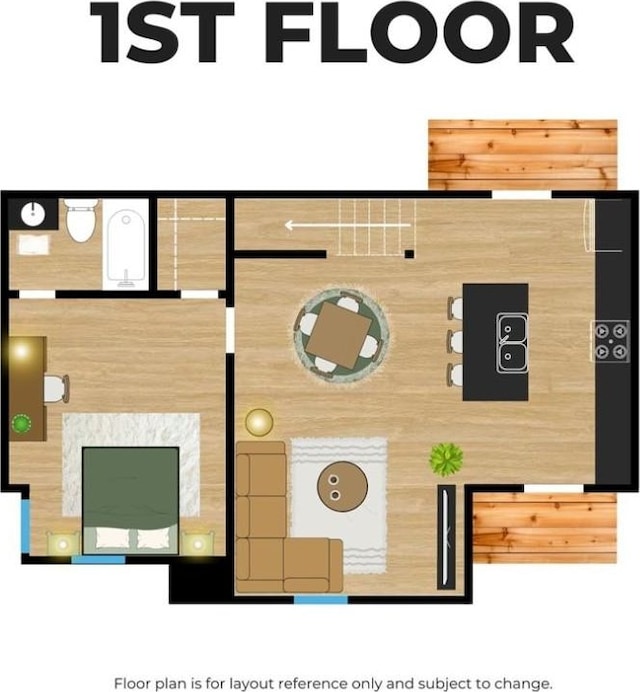 view of layout