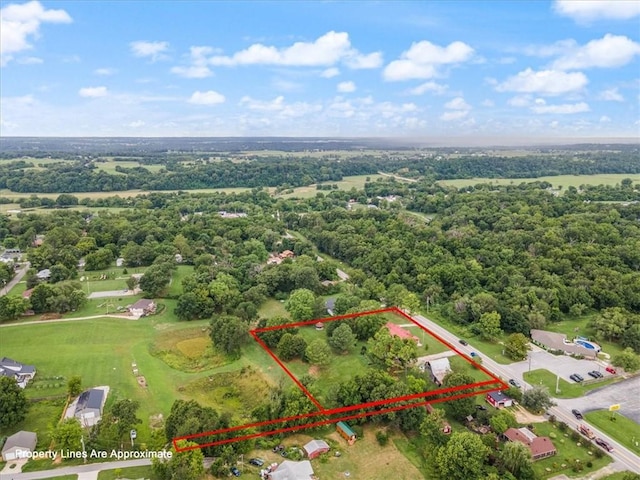 aerial view