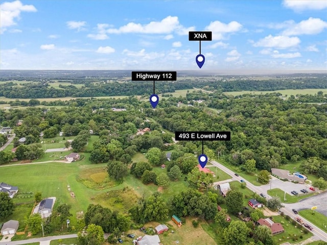 drone / aerial view