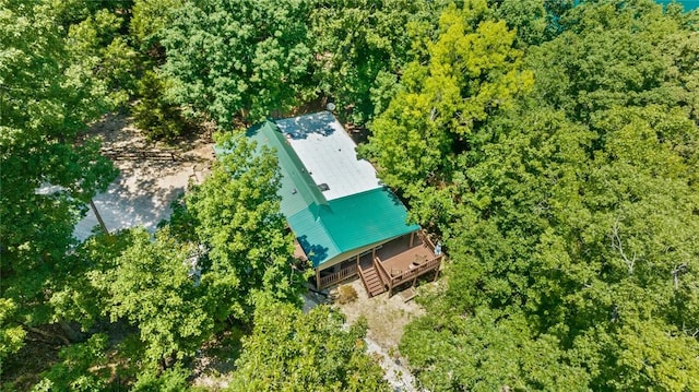 21574 Indian Creek Dr, Garfield, AR 72732 - bird's eye view