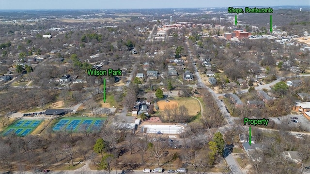 aerial view