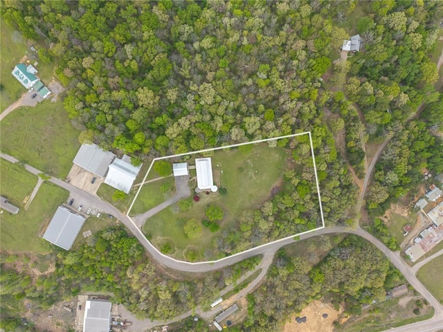 2428 Winn Mountain Loop, Mountainburg, AR 72946 - drone / aerial view