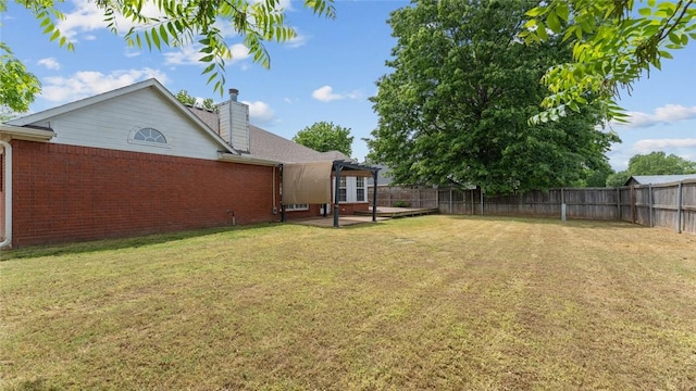 108 Birch St, Centerton, AR 72719 - view of yard featuring a patio area and a pergola