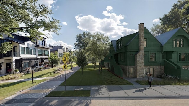 425 SE B St, Bentonville, AR 72712 - view of community featuring a lawn and a residential view