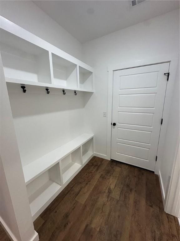11 Romine Ln, Bella Vista, AR 72715 - mudroom featuring dark wood-style flooring and baseboards