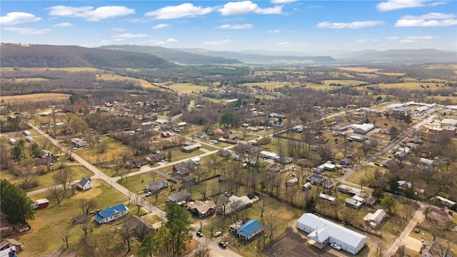 300 Range St, Marshall, AR 72650 - aerial view with a mountain view