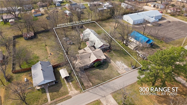 300 Range St, Marshall, AR 72650 - bird's eye view
