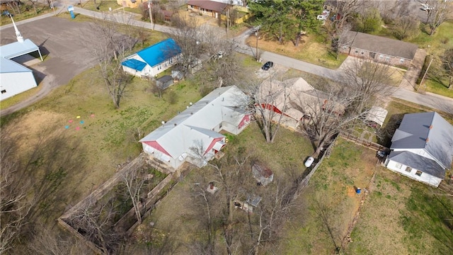 300 Range St, Marshall, AR 72650 - birds eye view of property