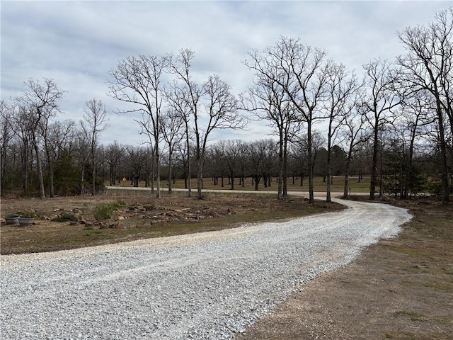 view of road