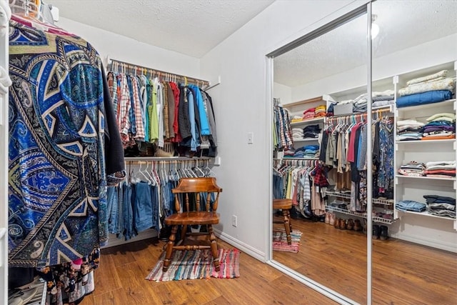 14745 Russell Rd, Siloam Springs, AR 72761 - spacious closet with wood finished floors