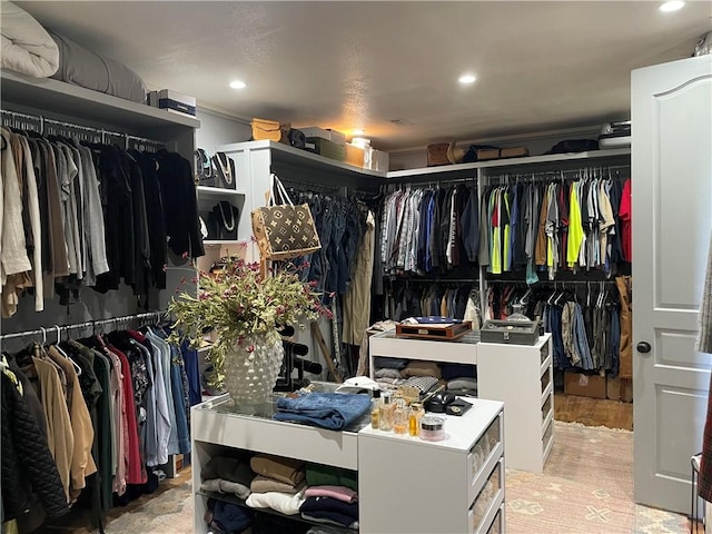 view of spacious closet