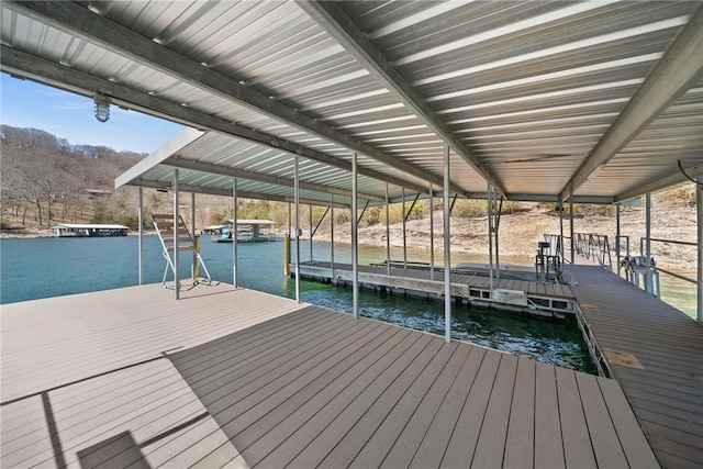 21621 Vista Shores Dr, Garfield, AR 72732 - dock area featuring a water view
