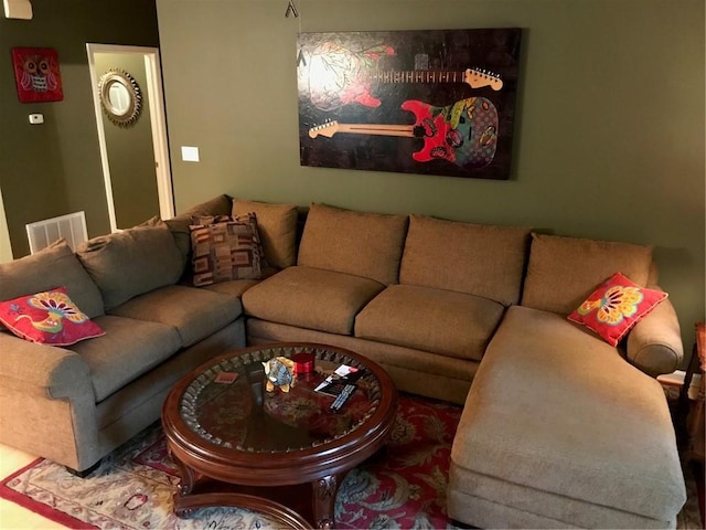 258B Vista, Mount Ida, AR 71957 - living area with visible vents