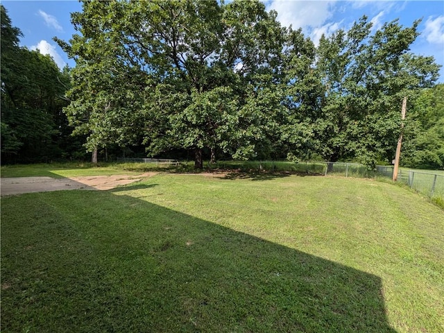 116 Stegall Rd, Clarksville, AR 72830 - fenced backyard featuring a patio area