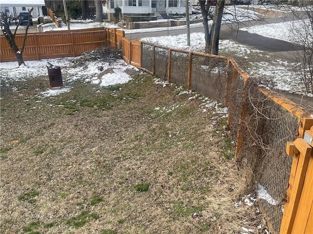 803 W Main St, Clarksville, AR 72830 - view of yard layered in snow