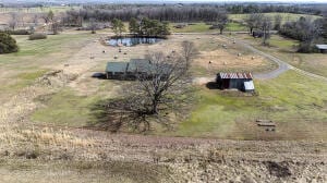 15515 Ar-105, Hector, AR 72843 - drone / aerial view featuring a water view and a rural view