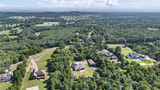 251 Kordsmeier Ln, Morrilton, AR 72110 - view of property location with a heavily wooded area