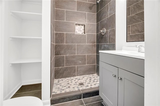 922 Scenic Dr, Perryville, AR 72126 - full bath featuring a stall shower, vanity, and toilet