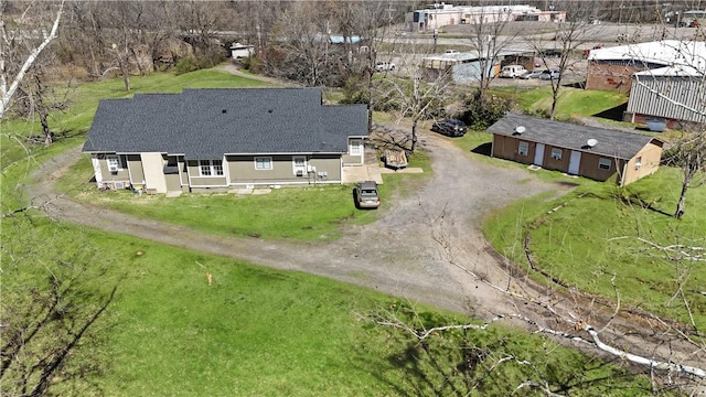 206 Arkansas St, Danville, AR 72833 - view from above of property