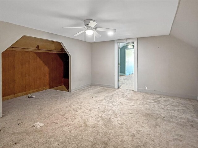 206 Arkansas St, Danville, AR 72833 - bonus room with light carpet and a ceiling fan