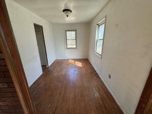281 Blackwell Rd, Atkins, AR 72823 - unfurnished dining area featuring wood finished floors and baseboards