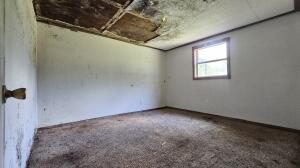 view of spare room