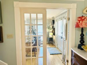 2816 Honeysuckle Ln, Russellville, AR 72801 - entryway featuring wood finished floors and french doors