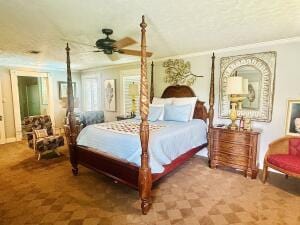 2816 Honeysuckle Ln, Russellville, AR 72801 - bedroom with ornamental molding