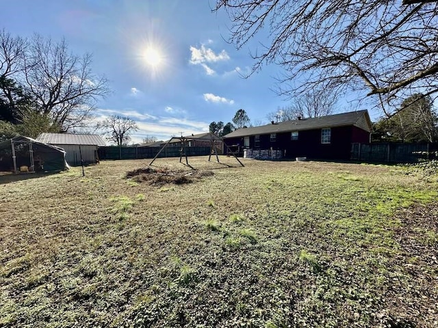 6011 River Rd, Pottsville, AR 72858 - view of yard