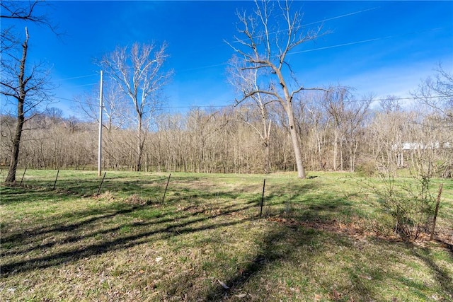 22965 Davis Valley Rd, Gentry, AR 72734 - view of yard featuring a forest view