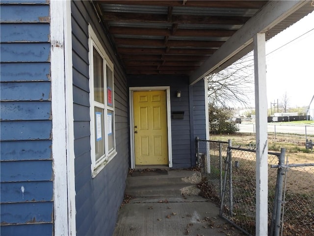 1511 W Huntsville Ave, Springdale, AR 72764 - view of exterior entry featuring fence