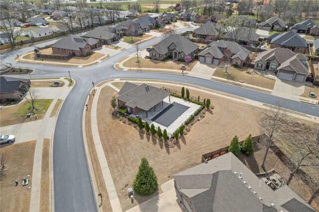 1904 NE Frost Dr, Bentonville, AR 72712 - bird's eye view featuring a residential view