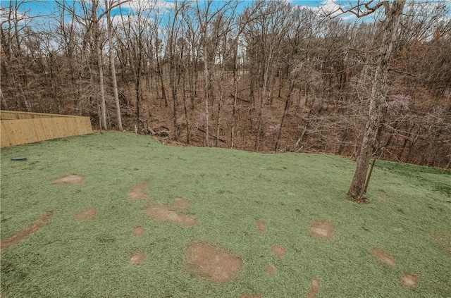 9 Beaty Ln, Bella Vista, AR 72715 - view of yard featuring fence