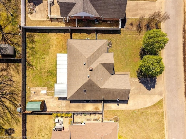 drone / aerial view
